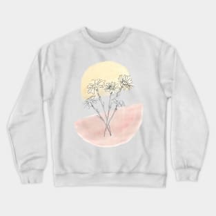 Daisy floral Crewneck Sweatshirt